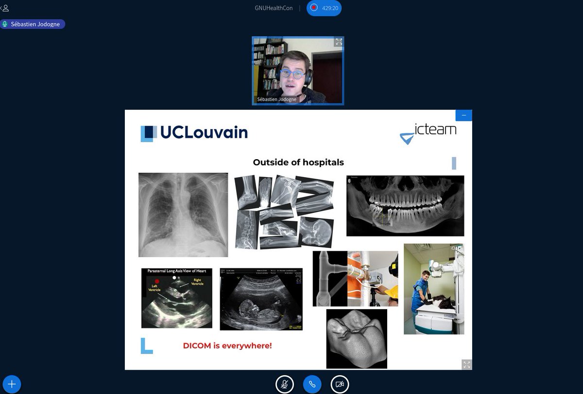 gnusolidario's tweet image. Love to see the evolution of @OrthancServer throughout these years of @sjodogne great presentations at #GNUHealthCon. It&apos;s the best Libre DICOM solution and we&apos;re very proud to integrate it with #GNUHealth❤️  #GHCon2021