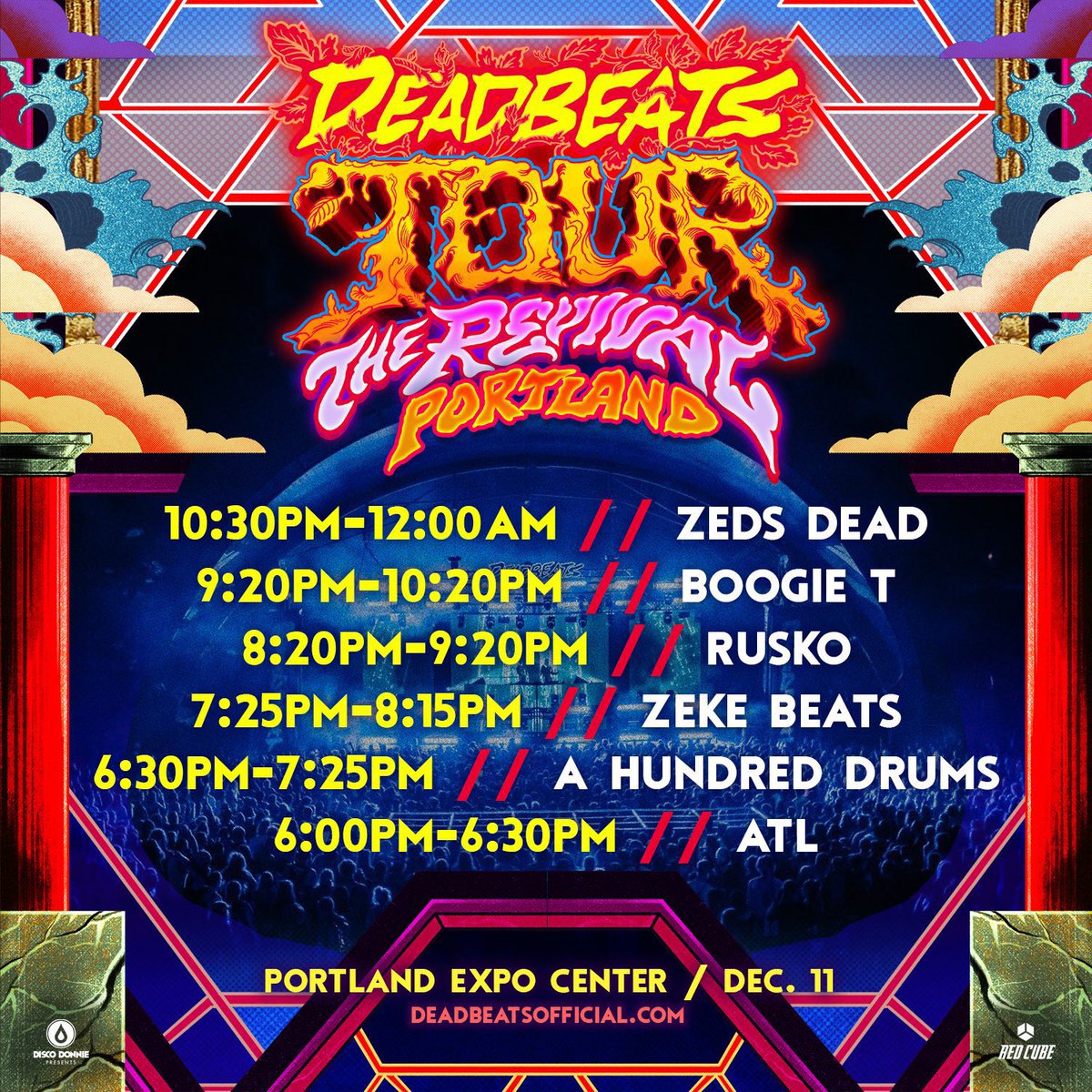 zedsdead's tweet photo. See you tomorrow night Portland! https://t.co/VEpzyiVICW