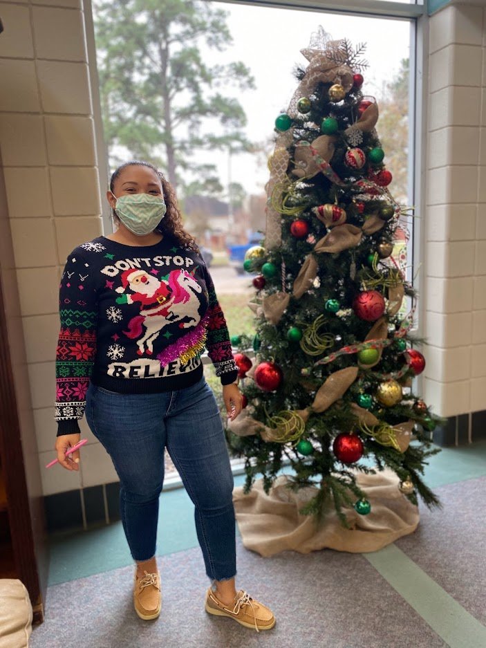 BenekeBears's tweet photo. @SpringISD #BenekeBears #UglyChristmasSweater #SpringISD #SpringISDUglySweaters https://t.co/uwgbyaPGlC
