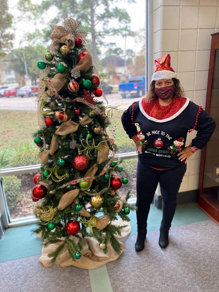 BenekeBears's tweet photo. @SpringISD #BenekeBears #UglyChristmasSweater #SpringISD #SpringISDUglySweaters https://t.co/uwgbyaPGlC