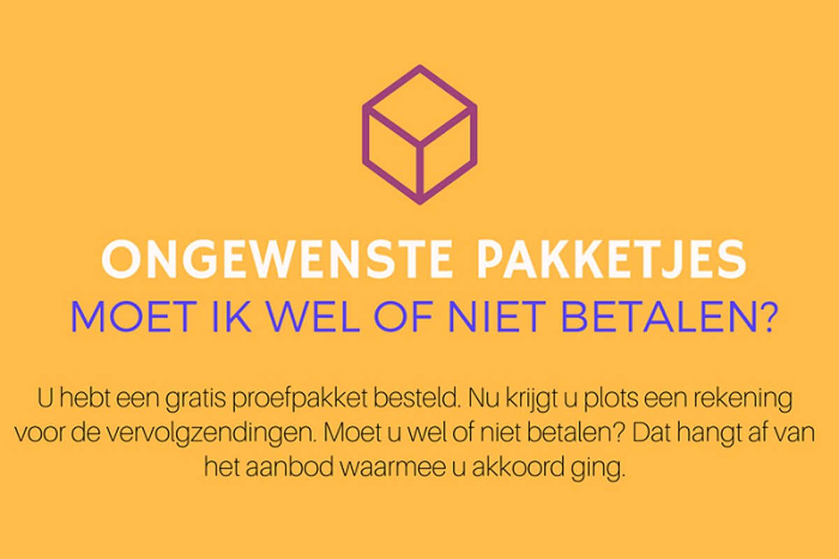 FODEconomie's tweet photo. Opgezadeld met een ongewenst #abonnement of #proefpakket? Dit kan je eraan doen: https://t.co/5Q3mY3irqu https://t.co/Aq72jRHC0C