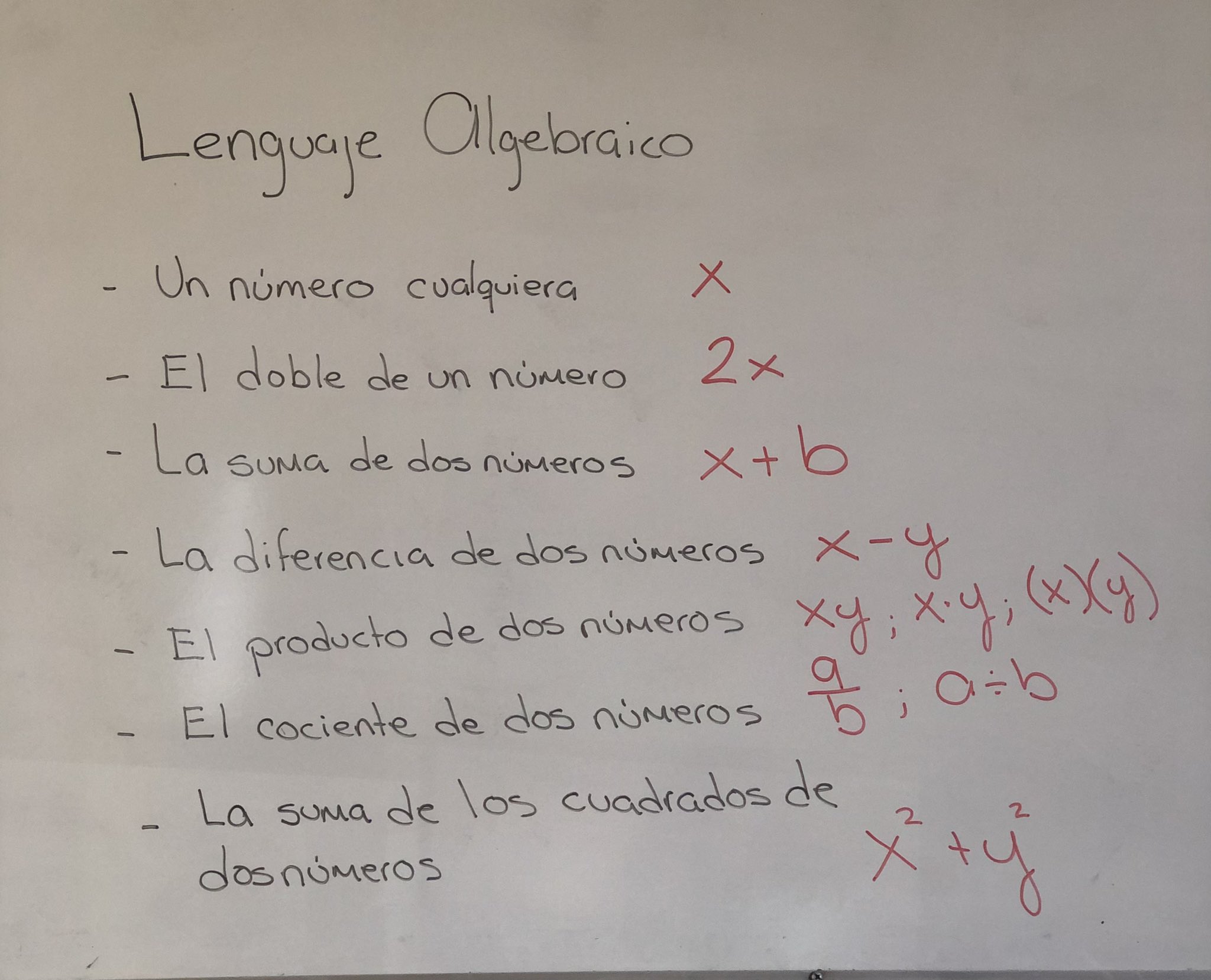 El Doble De La Diferencia De Dos Números SOS Apoyo Académico on Twitter: "Esta es la traducción rápida y fácil del  leguaje algebraico. Asesorías de todas las materias. #clasesvirtuales o  #clasespresencialesya Cel 55-3057-3846 https://t.co/UsQ2X9phlR" / Twitter