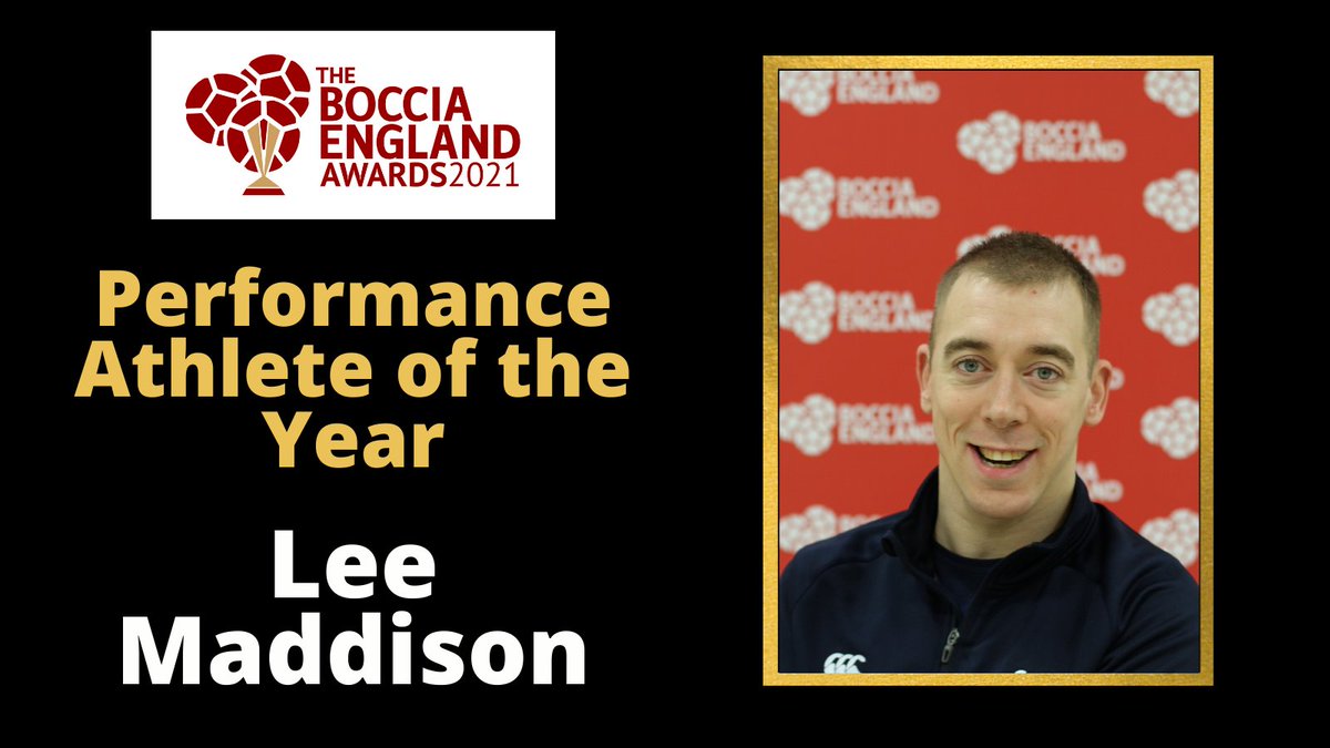 BocciaEngland's tweet photo. Our Performance Athlete of the Year is…Lee Maddison!

@maddmidboca has demonstrated high national performance levels during the 2020/21 season and has shown absolute dedication to training and self-improvement.

#BEAwards2021 https://t.co/Hsygzjnld5