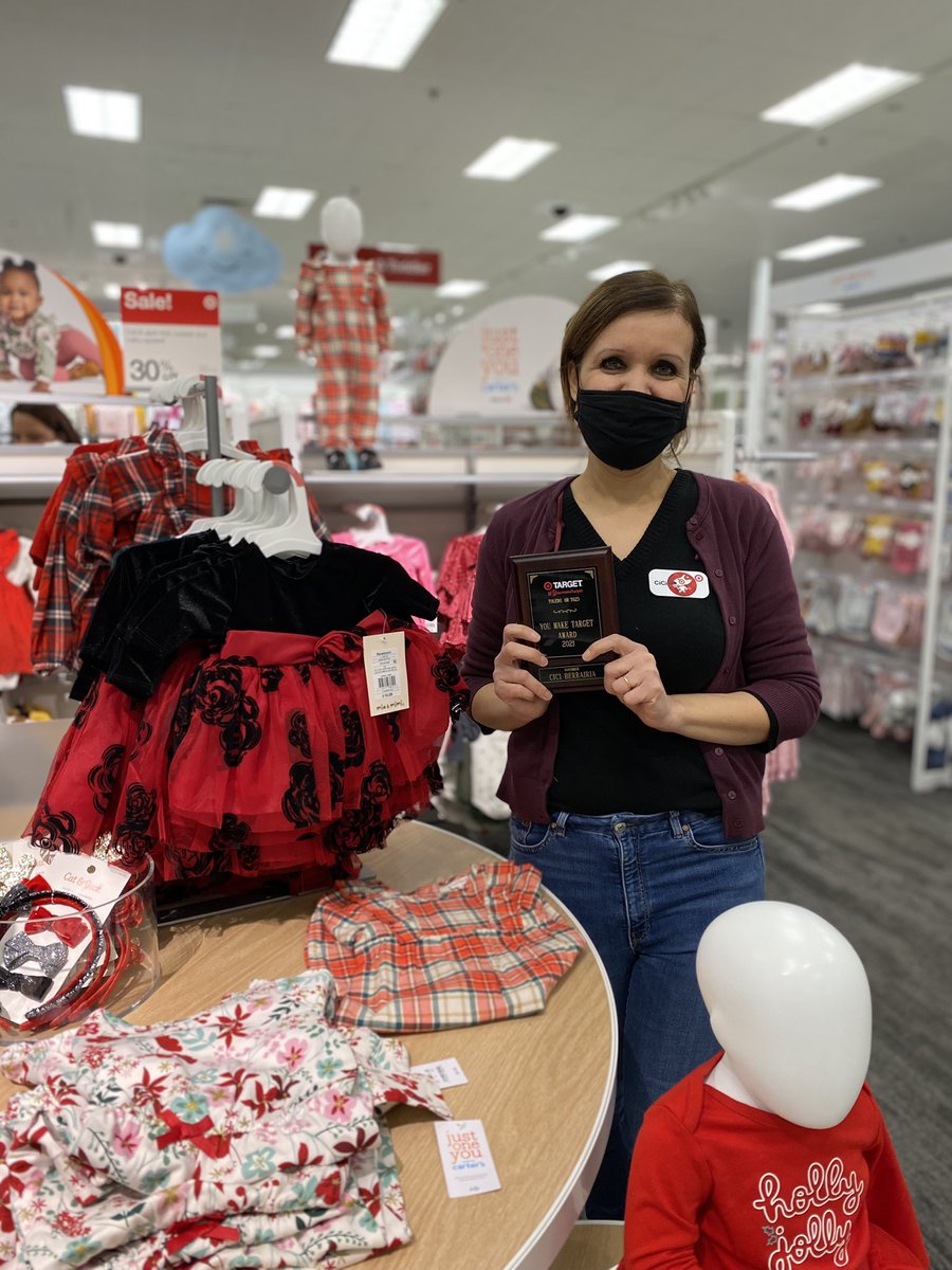 JenPeters77's tweet image. We are so proud to announce that CiCi is our TM of the month for store 0623! She is a top notch DBO and queen of myCheckouts! @_TheNickOwens @ToledoTarget @MelbaBaldesari @aleahmarie19 @TargetCher @garmtgt