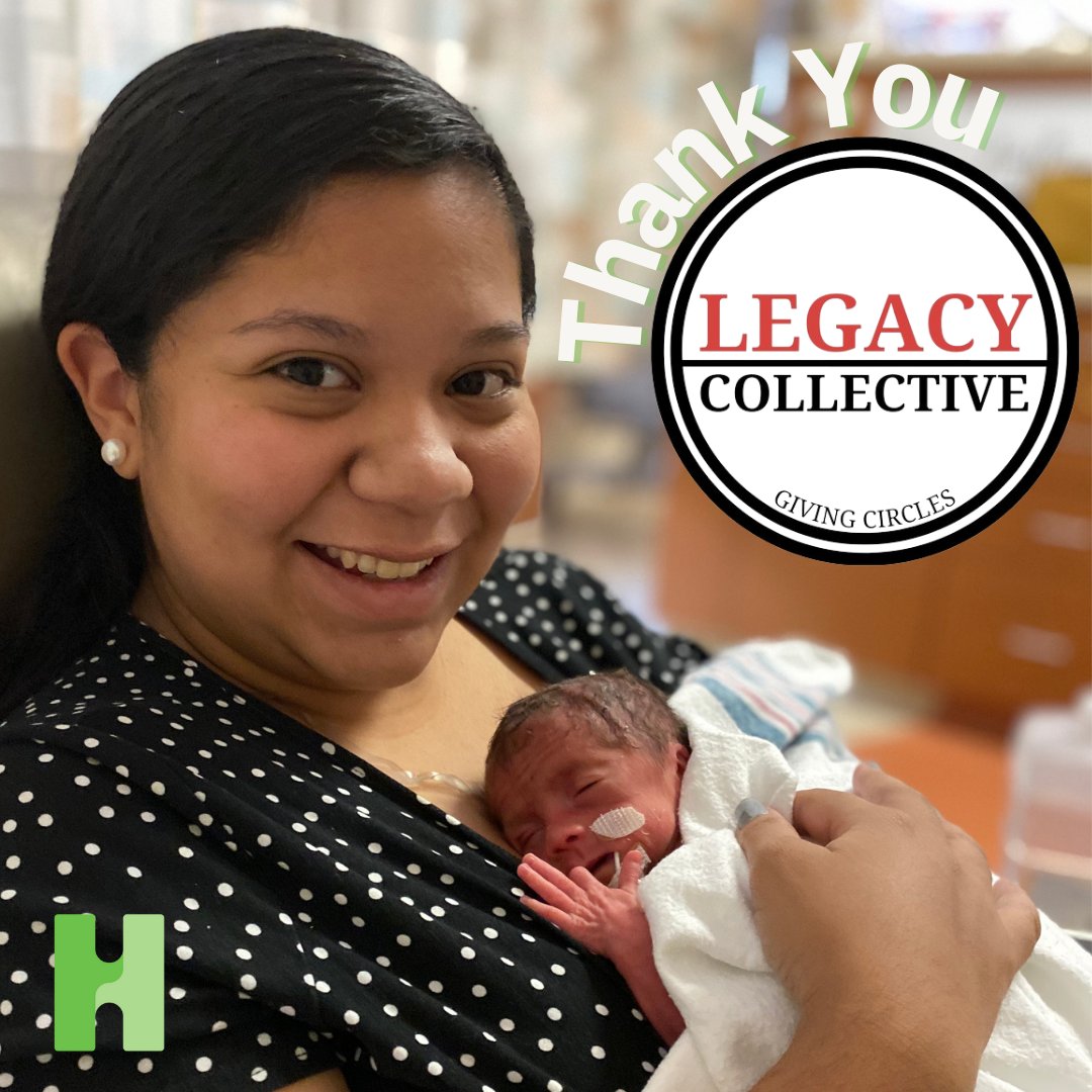 Hand to Hold is excited to announce that we have been awarded a grant from Legacy Collective. Thank you for helping to provide free emotional support to NICU families before, during, and after their NICU journeys. 💚
#LegacyCollective #LegacyCollectiveGivesBack