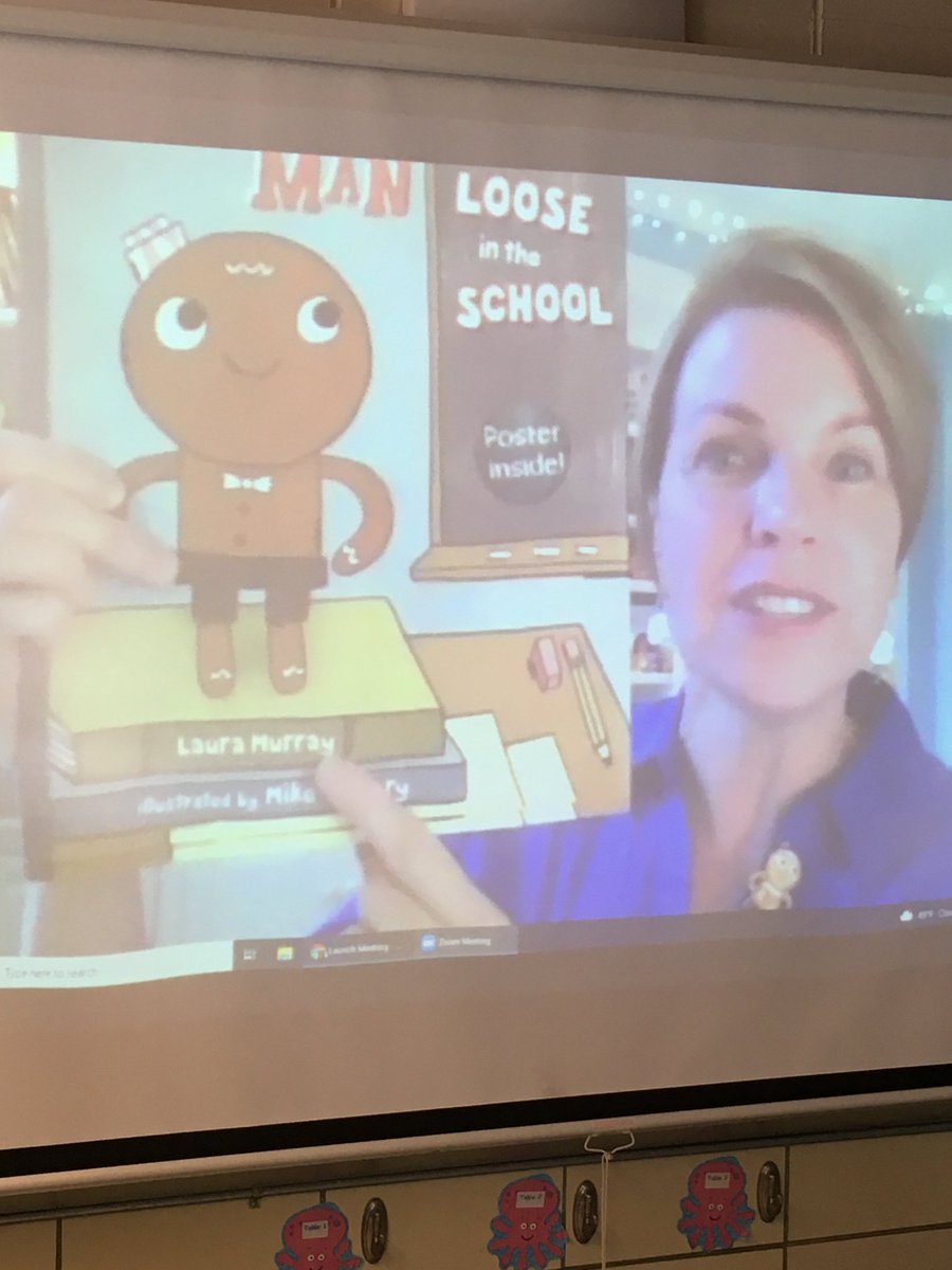 JJCAtkinson's tweet photo. Shout out to Mrs. Saghini @MrsSaghini for organizing an author visit! Our writers learned so much about the writing process! We can’t wait to read Laura Murray’s new books and write about our own adventures. @CatenaColts #authorsatwork https://t.co/mkDwneYc7D