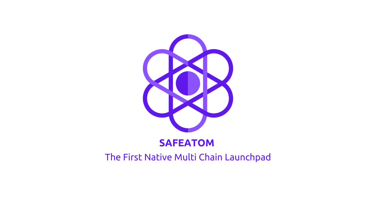 safeatom_coin's tweet photo. #SafeAtom is the first Native Decentralized Multi Chain-powered launchpad, to vanish the single-chain limits of a capital raise for ambitious Multi Chain projects. https://t.co/ASR1tI9No7
