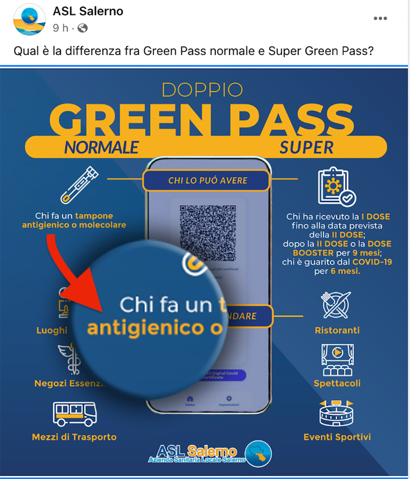 Qual è la differenza fra Antigenico e Antigienico? #aslsalerno #salerno #tamponi <a href="/welikeduel/">Propaganda Live</a>