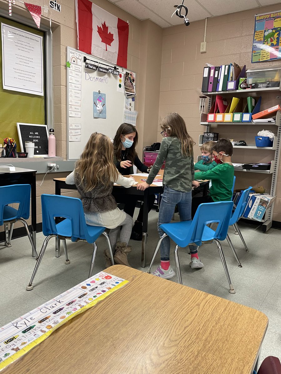 Popped into the grade 2 room today to observe a math lesson. #mathbumps game to the surface observing a great number talk, followed by some small group instruction using #Mathup <a href="/MissDosman/">Kaitlin Dosman</a> you did a fantastic job!