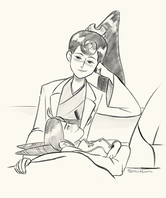 aurametis kofi commission for @garbanzes💜 thank so much for your support! 