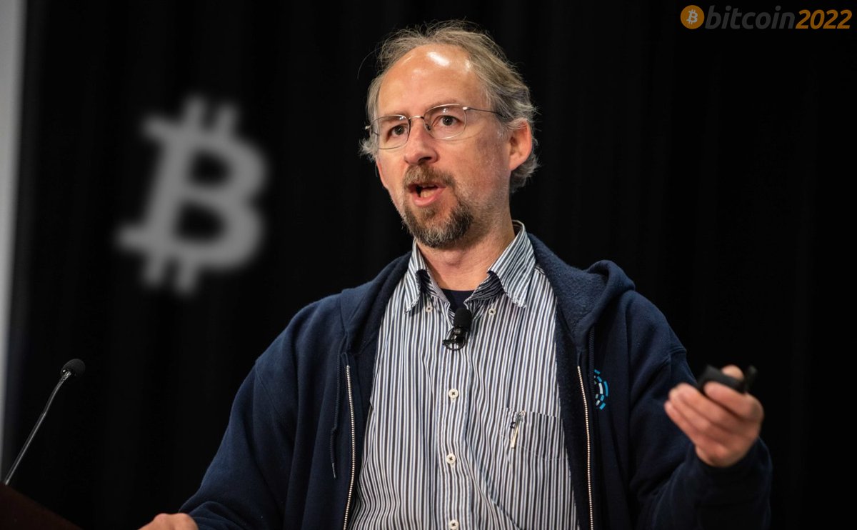 TheBitcoinConf's tweet photo. "All your fiat is going to zero." - #Bitcoin 22 Speaker Adam Back https://t.co/I3nkftRXKO