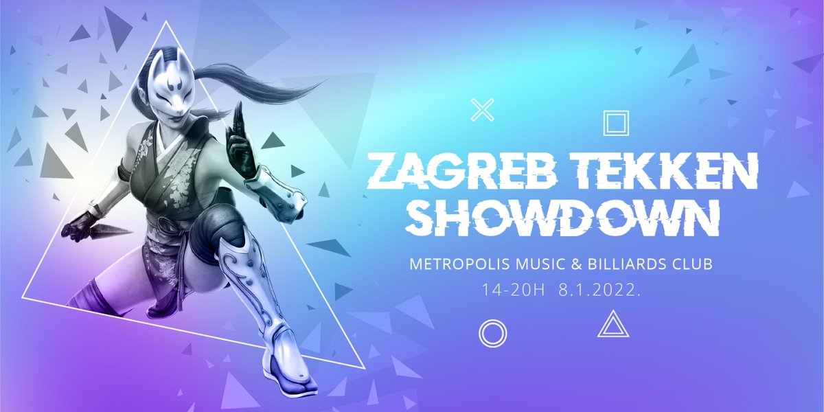 We are very happy to announce the sixth edition of  Zagreb Tekken Showdown! Participate as a contestant, or watch our stream and meet the Balkan Tekken scene!
We start at 2pm CET on 8th Jan 2022!
Register now: smash.gg/zts6