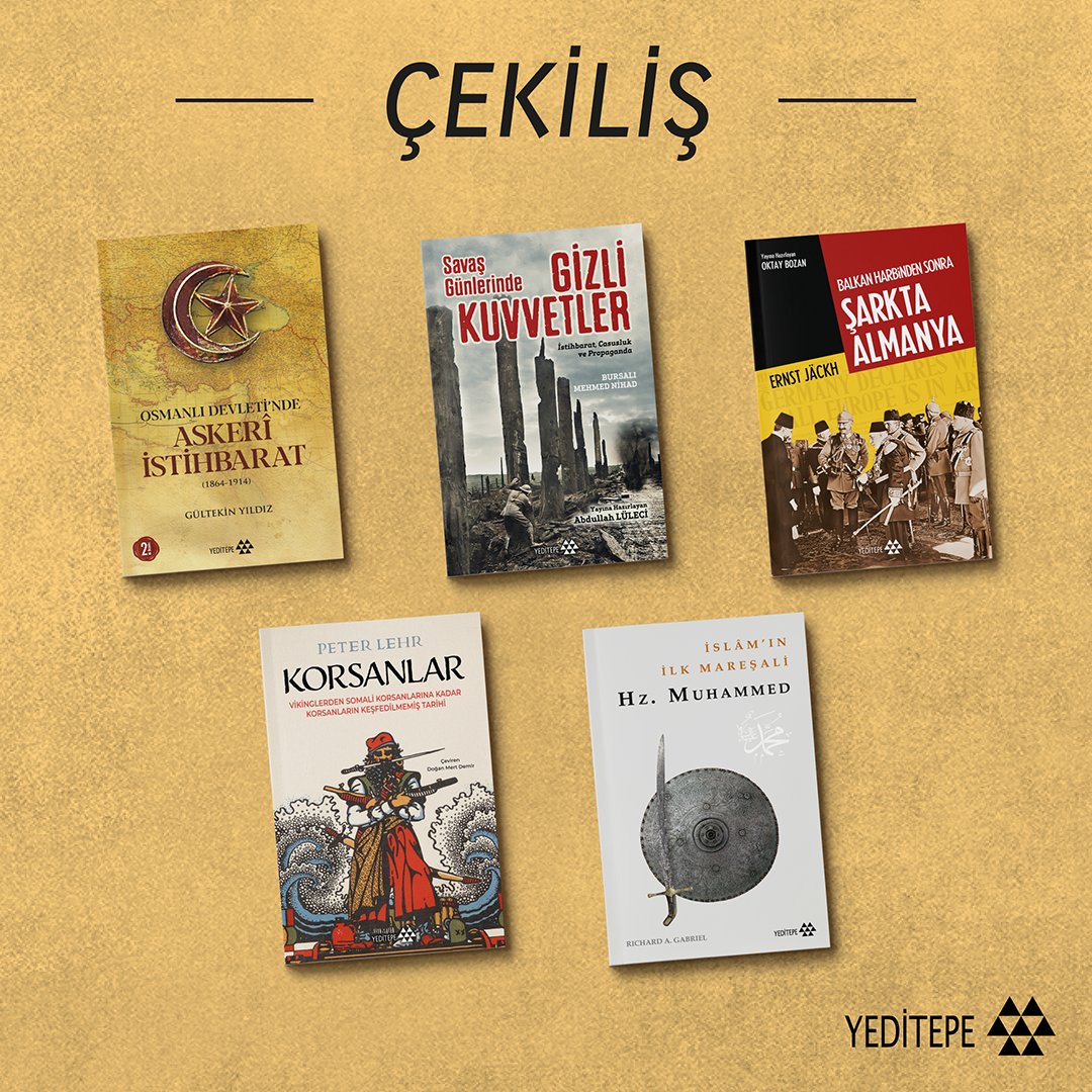 ÇEKİLİŞ| Bu tweeti RT edip hesabımızı ve <a href="/yeditepekitap/">Yeditepe Yayınevi</a>'ı takip eden 1 kişiye 5 kitaplık set hediye!

Son katılım tarihi: 16 Aralık 2021