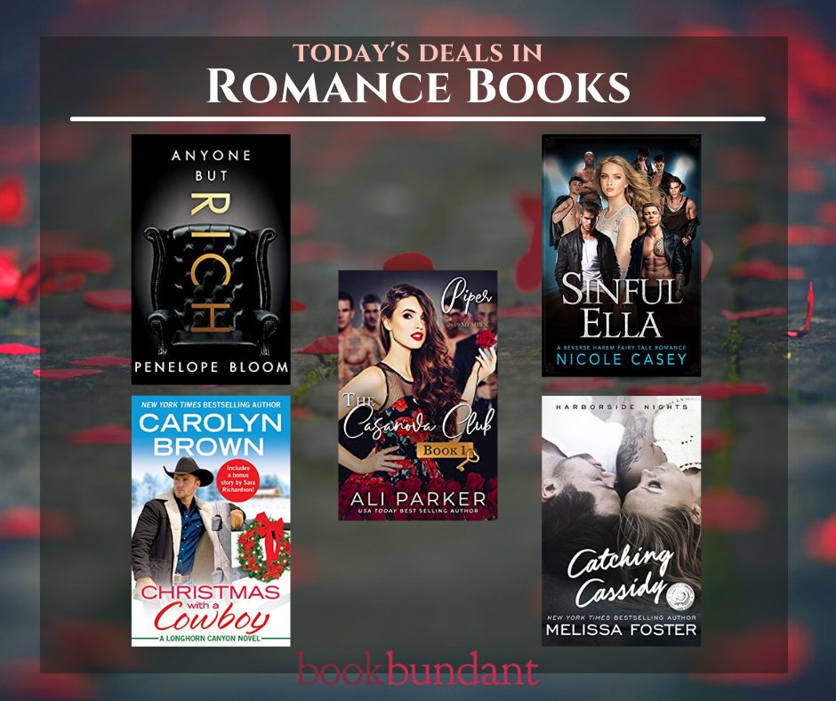 Need to spice up your day? 
Check out these awesome romance deals.  Links prices here: bookbundant.com/romancedeals
#reading #bookish #romancebooks #bookaddict #bookaholic #amreading #amreadingromance #romancereaders #readingcommunity #indieauthors #KindleUnlimited