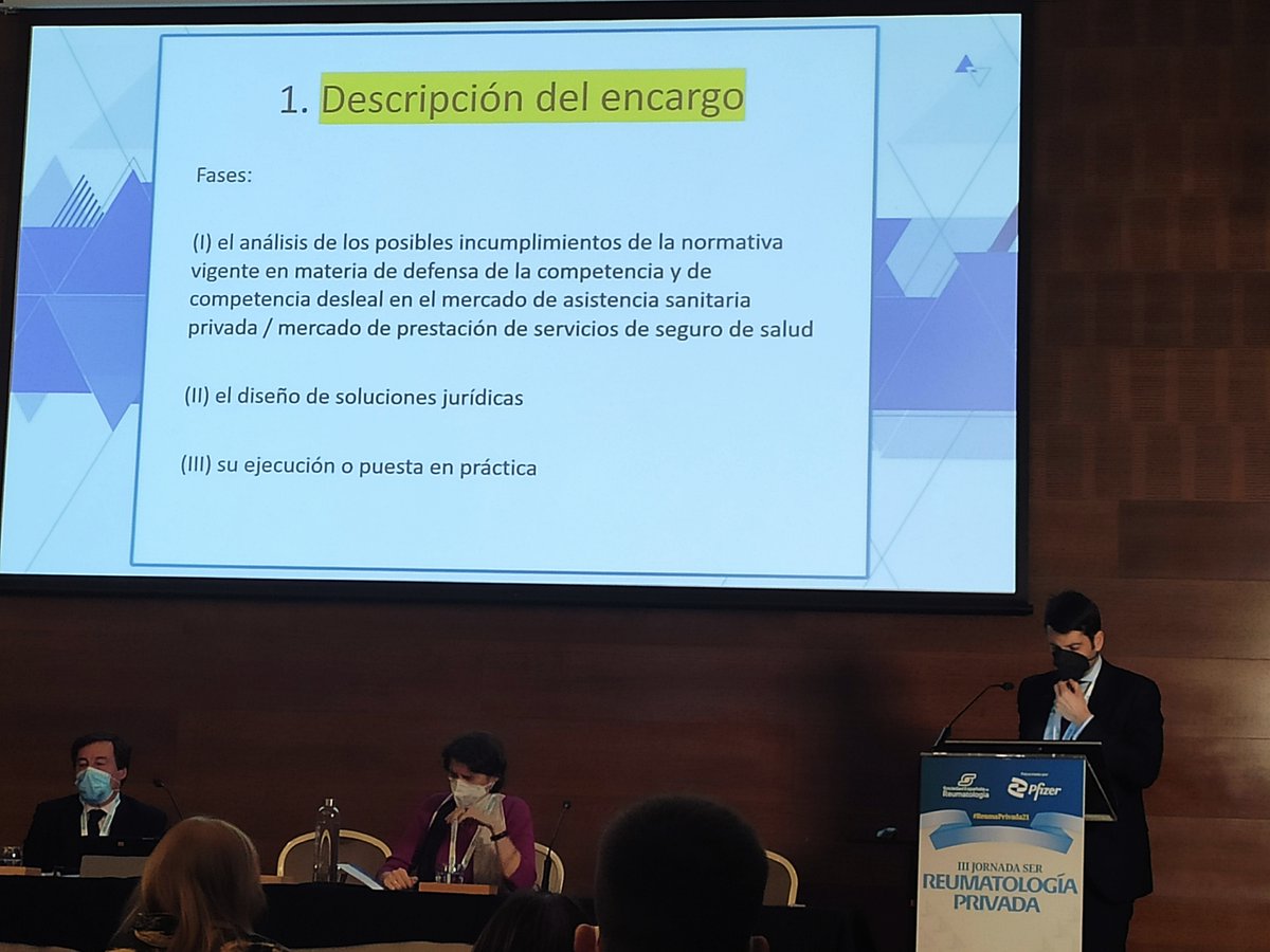 SEReumatologia's tweet photo. También se aborda la situación jurídica en  #ReumaPrivada21 y se explica el análisis de los posibles incumplimientos de la normativa de defensa de la competencia desleal en el mercado de asistencia sanitaria privada https://t.co/3n6PkPudSa