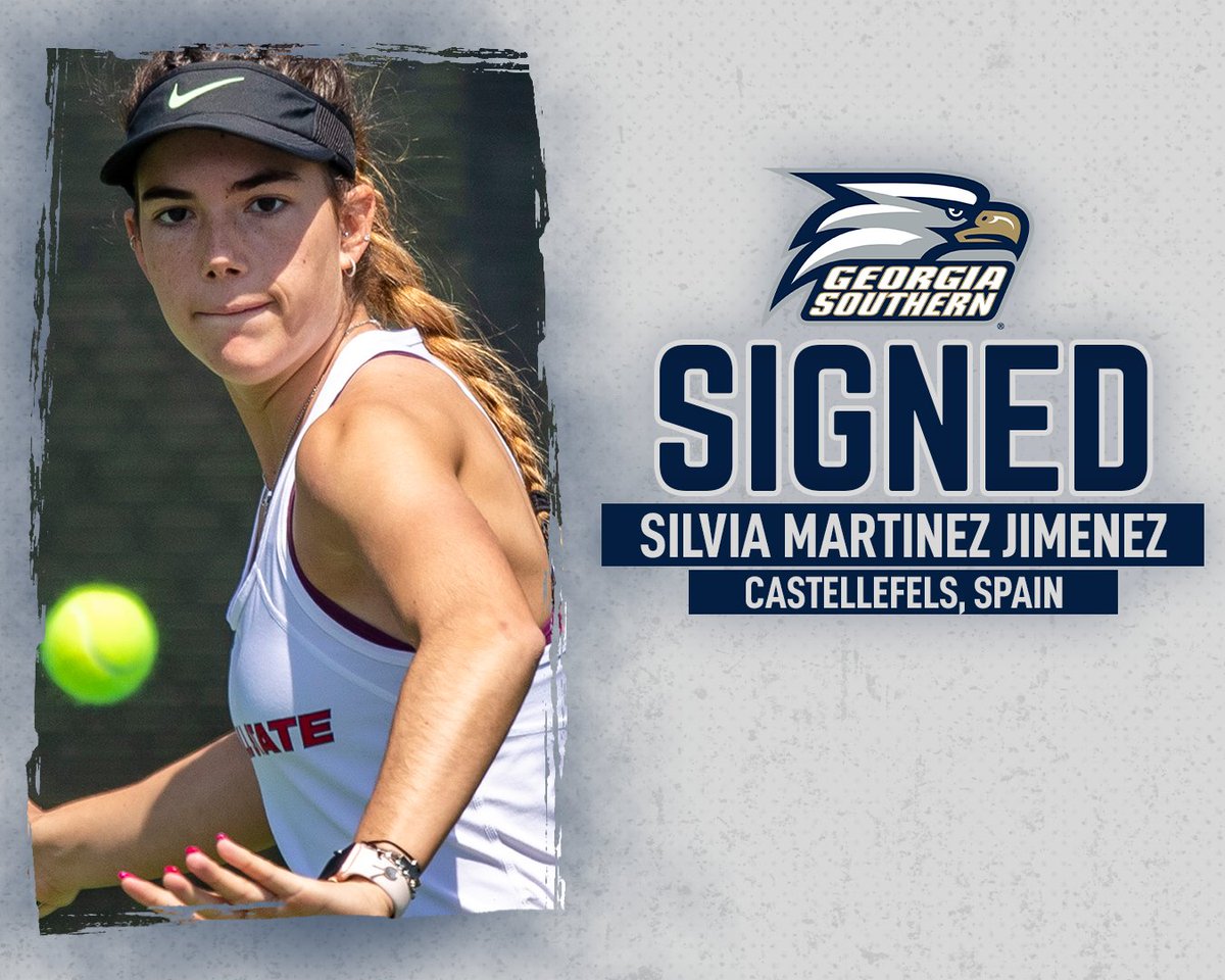 Listen up Eagle Nation! We have a new 🦅🎾 coming to the 'Boro this Spring. Please welcome Silvia Martinez Jimenez to your DEFENDING Sun Belt Conference Champions! #HailSouthern