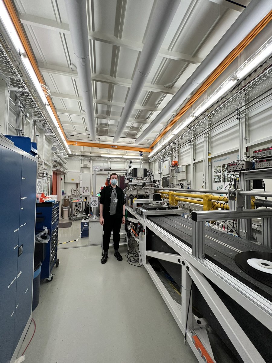 First time at a beamline, it was so exciting! #desy
