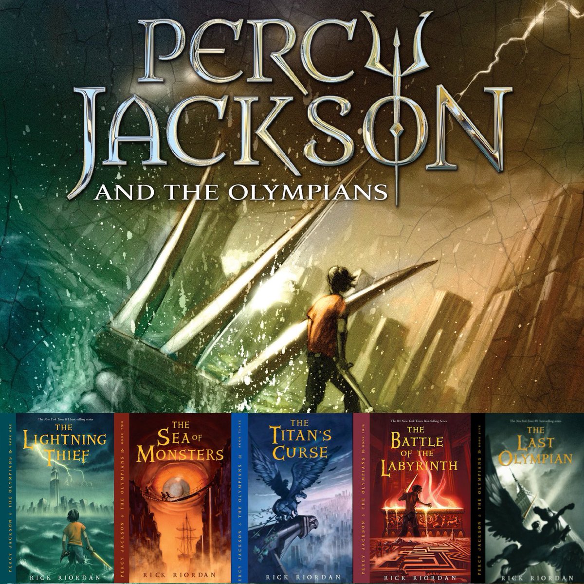 Rick Riordan’s ‘Percy Jackson and the Olympians’  has now spent 600 weeks on The New York Times children’s series bestseller list.