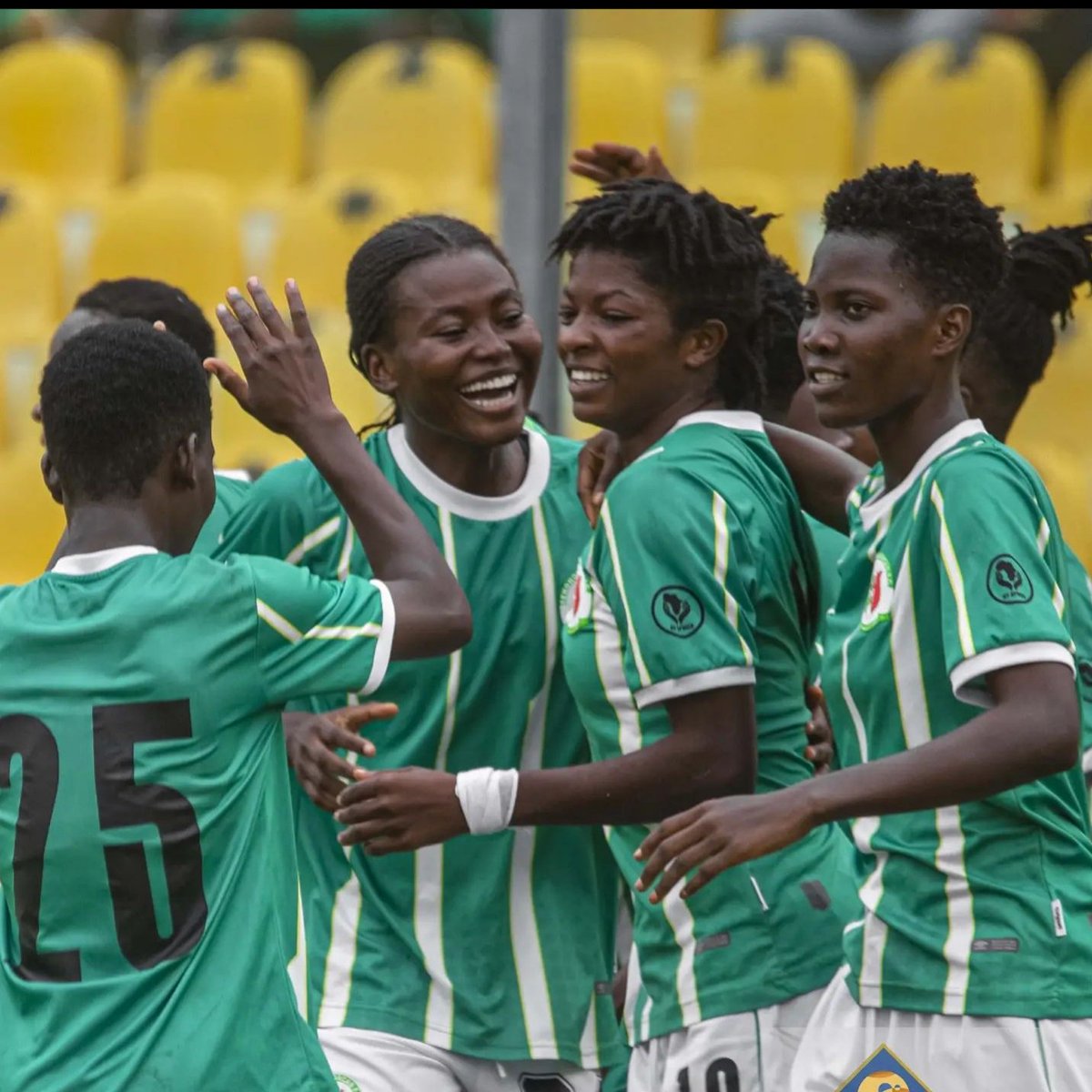 theshegoal's tweet photo. A big Congratulations to @HasaacasLadies. You've proven yet again your dominance when it comes to Womens football and winning trophies 
#shegoal #beagirlwithgoals #Firstladyscup https://t.co/4kJBSgc99a