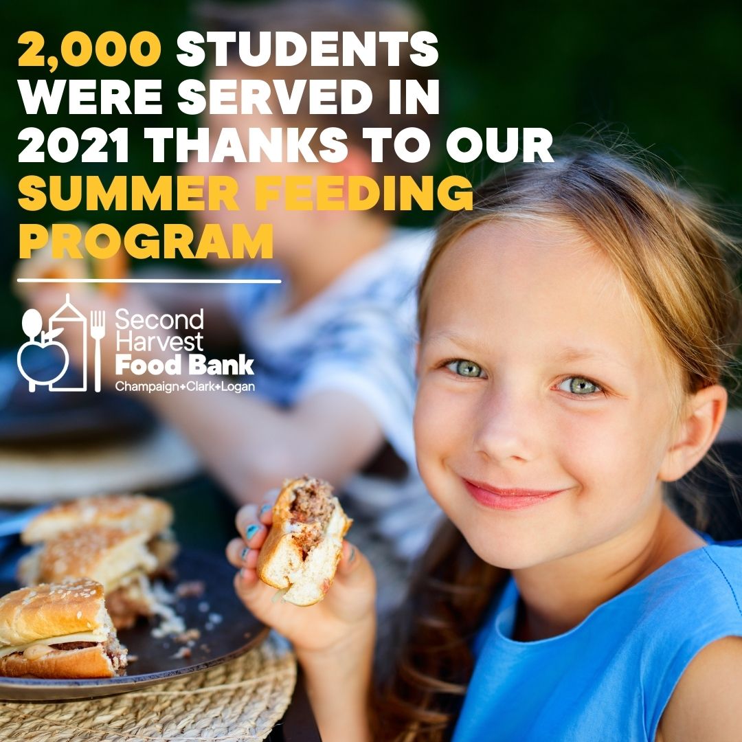 theSHFB's tweet photo. We were able to serve nearly 2,000 students during Summer Feeding in 2021! 10,000 Breakfast meals and 10,000 lunch meals! Your donation truly makes a difference. This year we were able to add fresh produce, bologna and hot dogs because of donors like you! #25ReasonsToGive https://t.co/RIX8wULUED