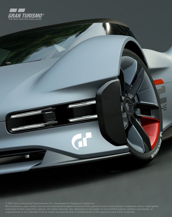 Porsche's tweet photo. You dream it, you drive it. The Porsche Vision Gran Turismo has been developed purely for the digital world, and will only be able to be driven in @thegranturismo 7. Unlock it March 4, 2022. Meet the car here: https://t.co/gzzvzq2r5n #PorscheVisionGT https://t.co/ftCTboHJeL
