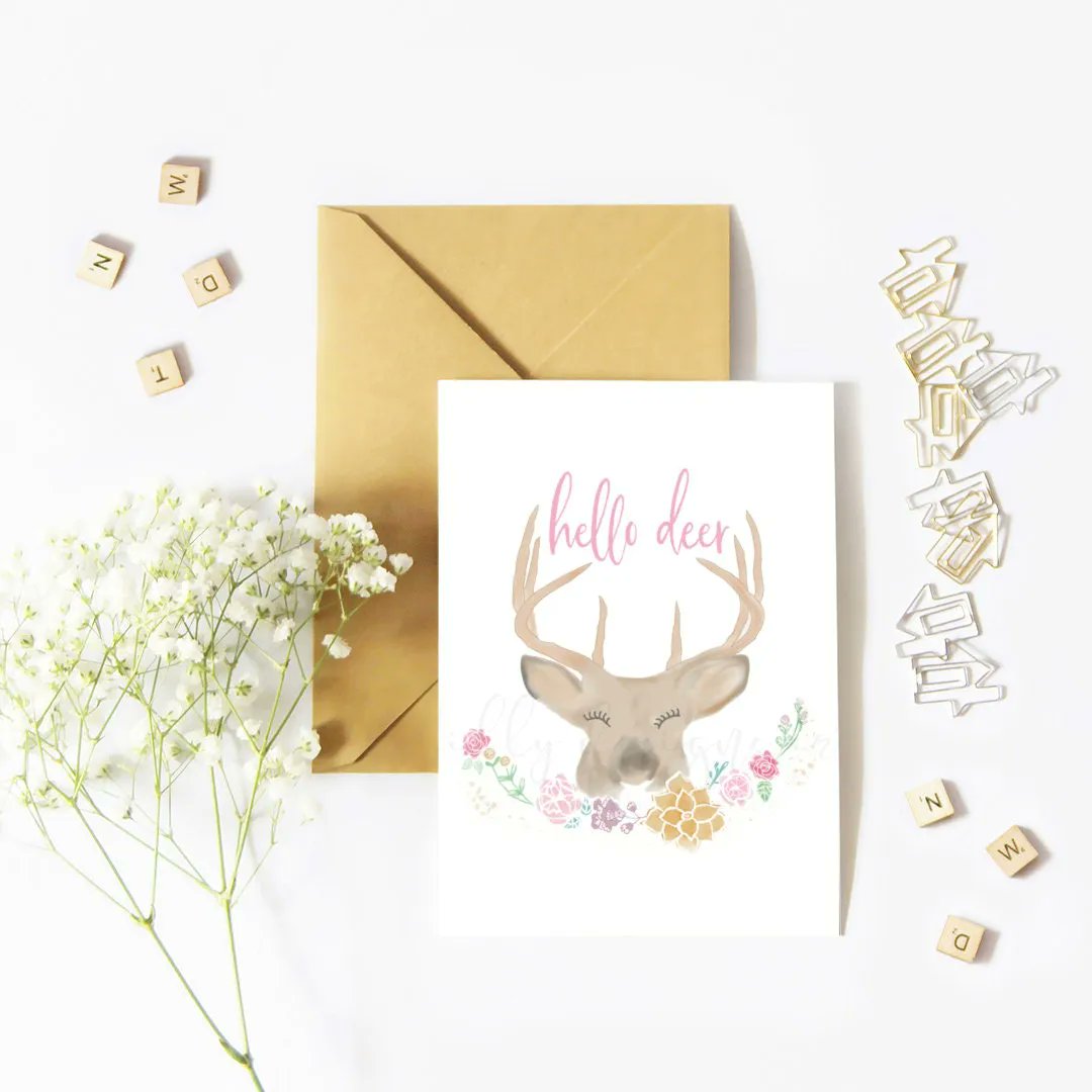 dillydesignsco's tweet photo. Come get this "Hello Dear" printable card!
https://t.co/gTeCzNL4Is

#yourkindofbeautiful #dillydesignsart #hellodear #printableart #stationery #greetingcard #deer #whimsical #printfromhome https://t.co/H4zxL2cQG7