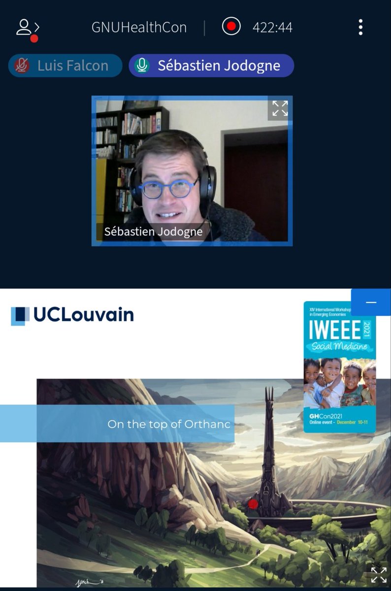 gnusolidario's tweet image. #GHCon2021  Sebastien Jodogne    about On the top of Orthanc - TCIA, indexer, Python plugins and more news #medicalimaging #DICOM #ArtificialIntelligence