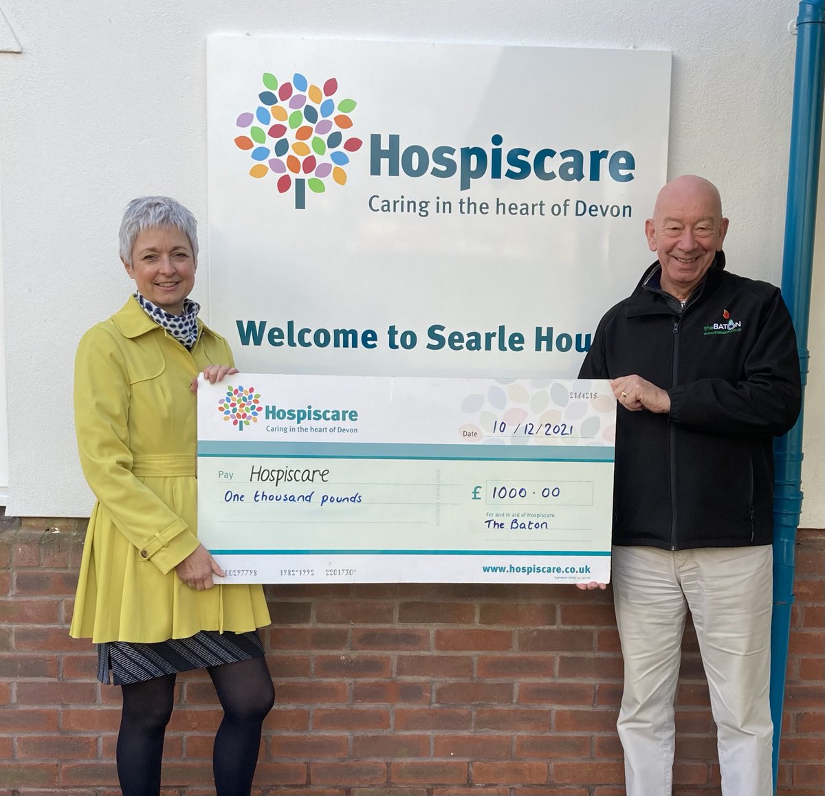 A personal appeal to all military charities! we all try to support forces veterans, serving and families but its our Hospices that provide the vital end of life care for those people we specifically care about. Today 
<a href="/thebastionbaton/">The Baton</a> donated £1,000 to our incredible 
<a href="/hospiscare/">Hospiscare</a>