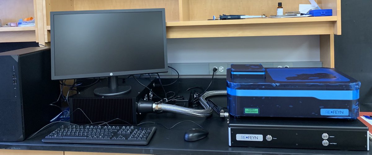 Happy to have our ⁦@refeynit⁩ #massphotometry system in house in the #cryoEM center ⁦<a href="/UWBiochem/">UW–Madison Biochem</a>⁩ ⁦<a href="/UWMadisonCALS/">UW–Madison CALS</a>⁩ ! Come by to try it out!