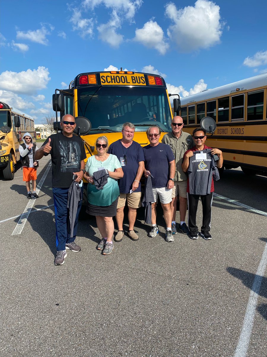 CCHS_2023's tweet photo. Thank you, bus drivers, for all you do for the students of @pascoschools! @TheCoyoteWay https://t.co/dIbBUYDx0m