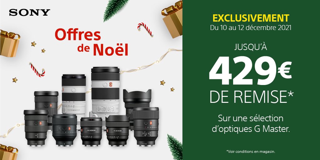 Cirque_PhotoVid's tweet photo. 📸 SONY / EXCLUSIVEMENT OFFRES DE NOËL ! 🎅 C'est le moment de ce faire plaisir avec @Sony 
Du 10 Décembre  au 12 Décembre 2021 🟠 Kit Sony A7 III (boitier nu) à 1784€
🟠 Kit Sony A7 III + FE 28-70mm à    1919€
🟠 Kit Sony A7 III + FE 24-105mm à 2400€ https://t.co/PswrV20zy1