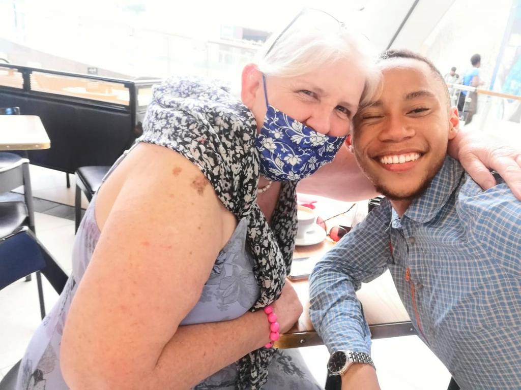 joysteffens57's tweet photo. Got to meet my other @5FM fan #Jarryd from the old @RogerGoodeShow and we had such an awesome catch up at @DoppioZeroSA ππ https://t.co/esCGa5ruJI
