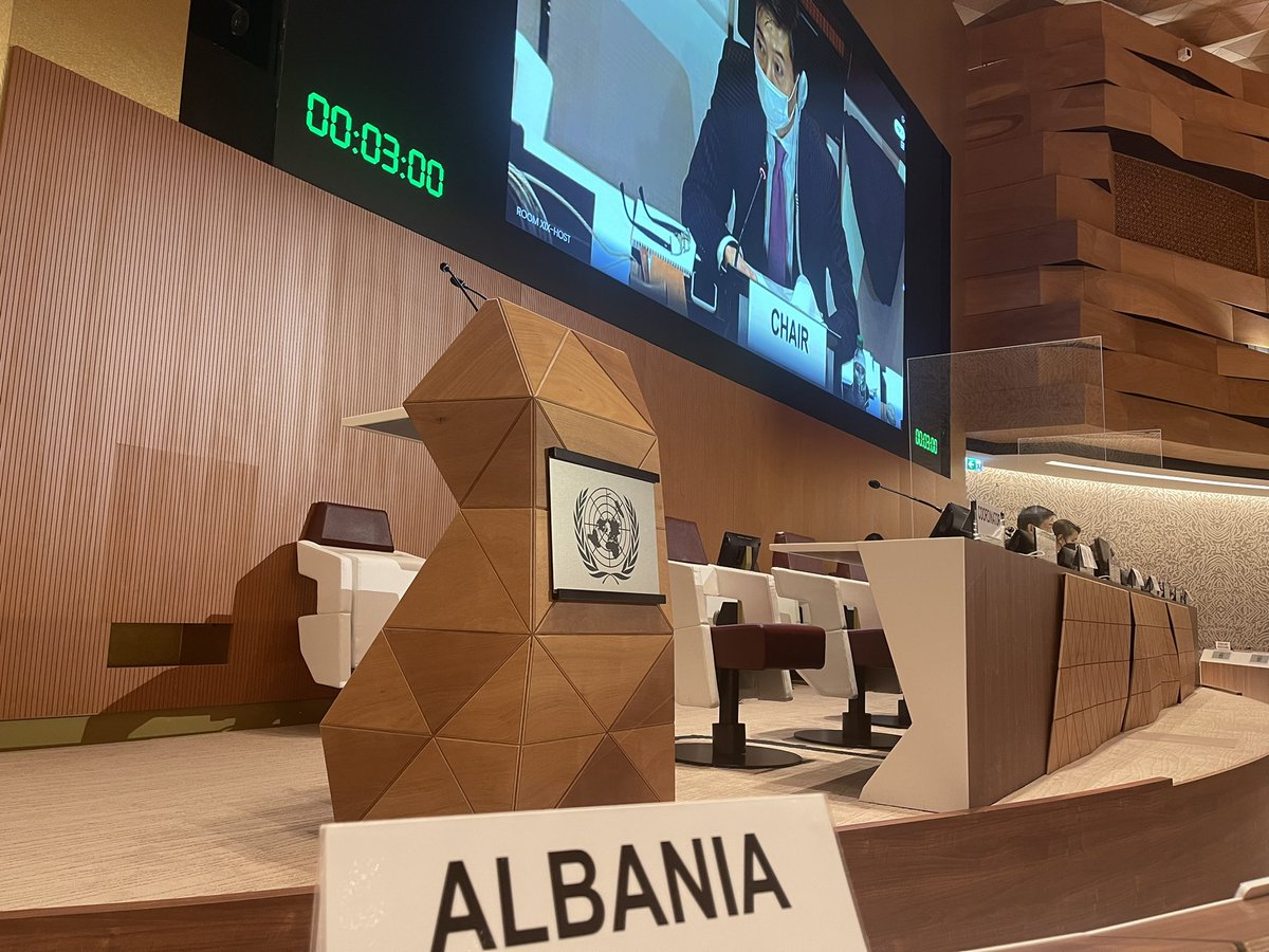 BrunildaKoco's tweet photo. 🇦🇱alignes with #EUStatement in #CCWAnnualConferenceAmendedProtocol2 and reiterates continued support for multilateral actions taken by #UN in efforts to combat the harmful effects of #IED.Fully compliance with #IHL remains essential. https://t.co/Z3KJzaKDko