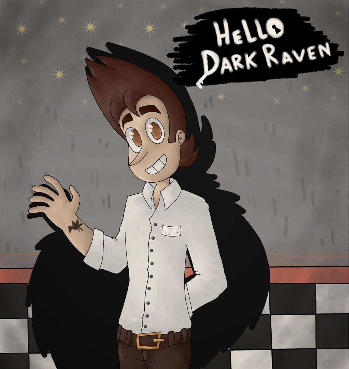 CheesemanDaria's tweet photo. #helloneighbor #hellodarkraven #au #auversion #nickyroth
I tried to make a poster! It turned out not bad and we can say that this is a good process! https://t.co/VAUMyuDPXV