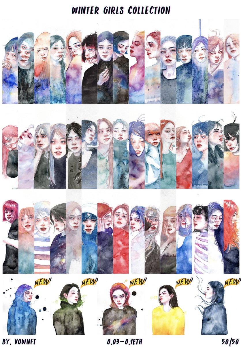 VowNft's tweet photo. ❄️Updates❄️

Finally, all the pictures are complete.😭  🔥🔥

🌟Winter girl collection
Now 50/50 complete😊😊
💖💖

👇Check​ this​ out👇
https://t.co/l5cN1AXkwJ

✨a new collection soon.
 #NFTS #NFTcollection #NFTartist #ThaiNFT #NFTTHAILAND #nftcollector #NFTCommmunity
#opensea https://t.co/7txZSsvmOz