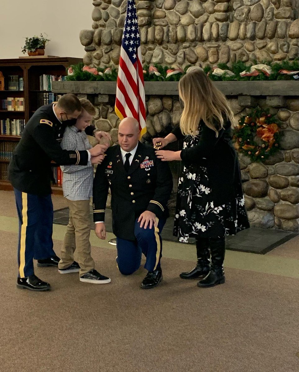 JointLewis's tweet photo. Today the Garrison, the DES and the 42nd MP BDE families were honored to gather together to promote our Provost Marshal, MAJ James Bloom to Lieutenant Colonel. Congratulations to the Bloom family! #jblm #army #fortlewis #promotions #military #hooah https://t.co/GHYlfn7Im0