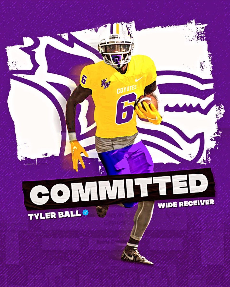 tjball2time's tweet photo. COMMITTED🟣⚪️ @FamKWU @HendricksonKWU https://t.co/OgvwgKPbG8