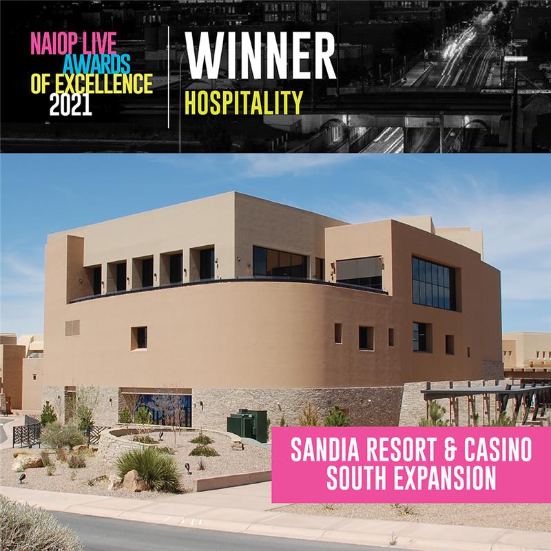 Congratulations to the Hospitality Eagle Award Winner!