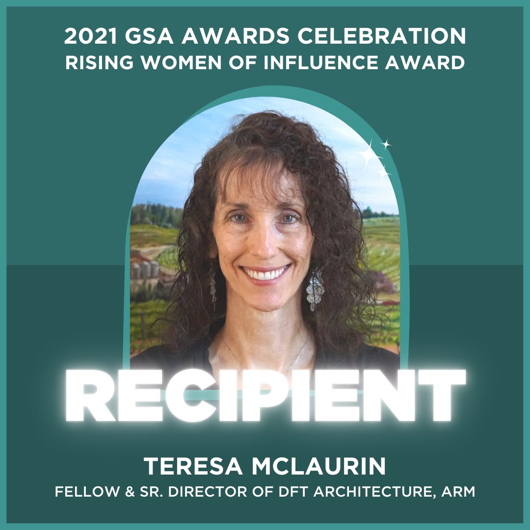 Congratulations Teresa McLaurin for winning <a href="/GlobalSemi/">Global Semiconductor Alliance (GSA)</a>'s Rising Women of Influence Award. Teresa’s impact and leadership in advancing the art of testing and verification can be felt across the semiconductor industry. Delighted to see you recognized for this distinguished award!