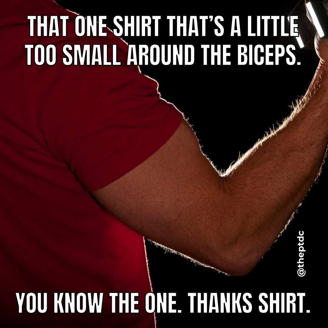 🤣

Drop a 💪 if you know the shirt we're talking about. 

#ptdc #coachlife #fitnesshumour #fitnessjokes #gymmeme #fitfam #pt #trainerlife #personaltrainermeme #personaltrainingmeme #fitnessmeme #fitnessfunny