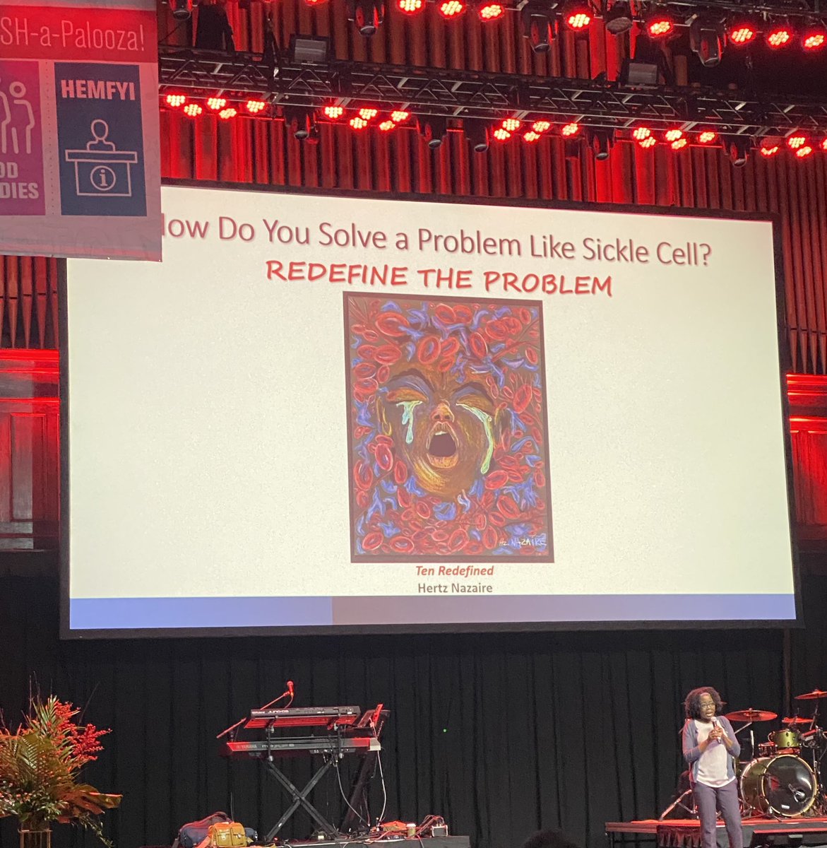 LJClayMD's tweet photo. #ASH2021 in full effect #ASHaPaloza  Let’s redefine the problem and keep making an impact Dr@Fasipe https://t.co/oPG2pcxL7P