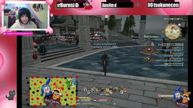 Bin nun live auf Twitch und spiele dies hier Final Fantasy XIV Online twitch.tv/yukiihana💖✨#TwitchDE #smallstreamer