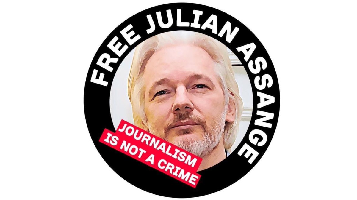 Ruggieri88's tweet photo. 📌 Free Julian Assange - journalism is not a crime

#Assange #FreeAssange #FreeJulianAssange https://t.co/xpuVGJNbjo