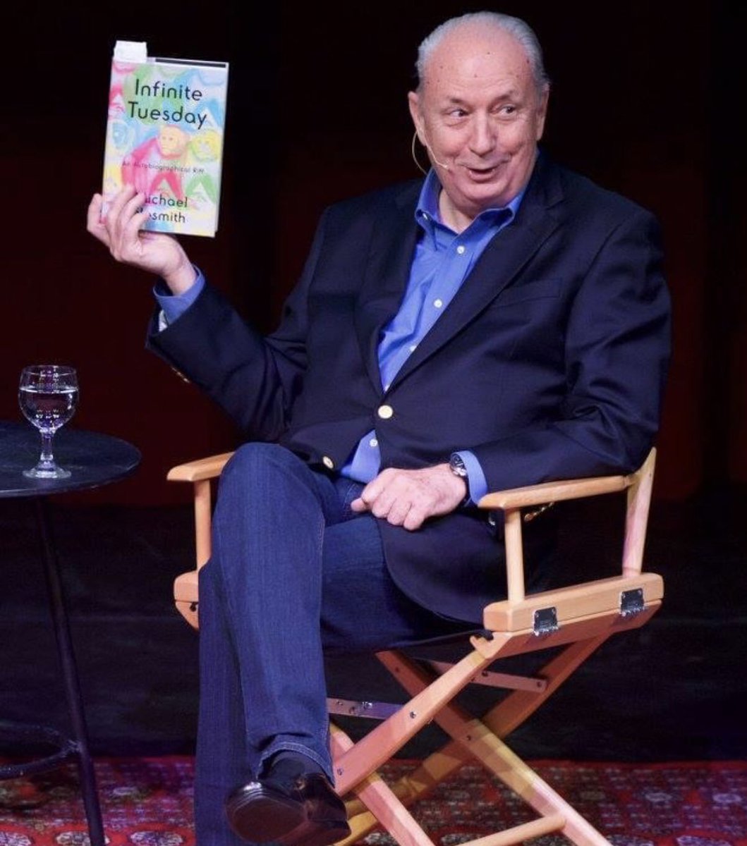 LiveTalksLA's tweet photo. RIP #MichaelNesmith pics from event with @dawallach at #livetalksla in 2017. Watch the video in our YouTube channel https://t.co/L7cmaN9ZFj