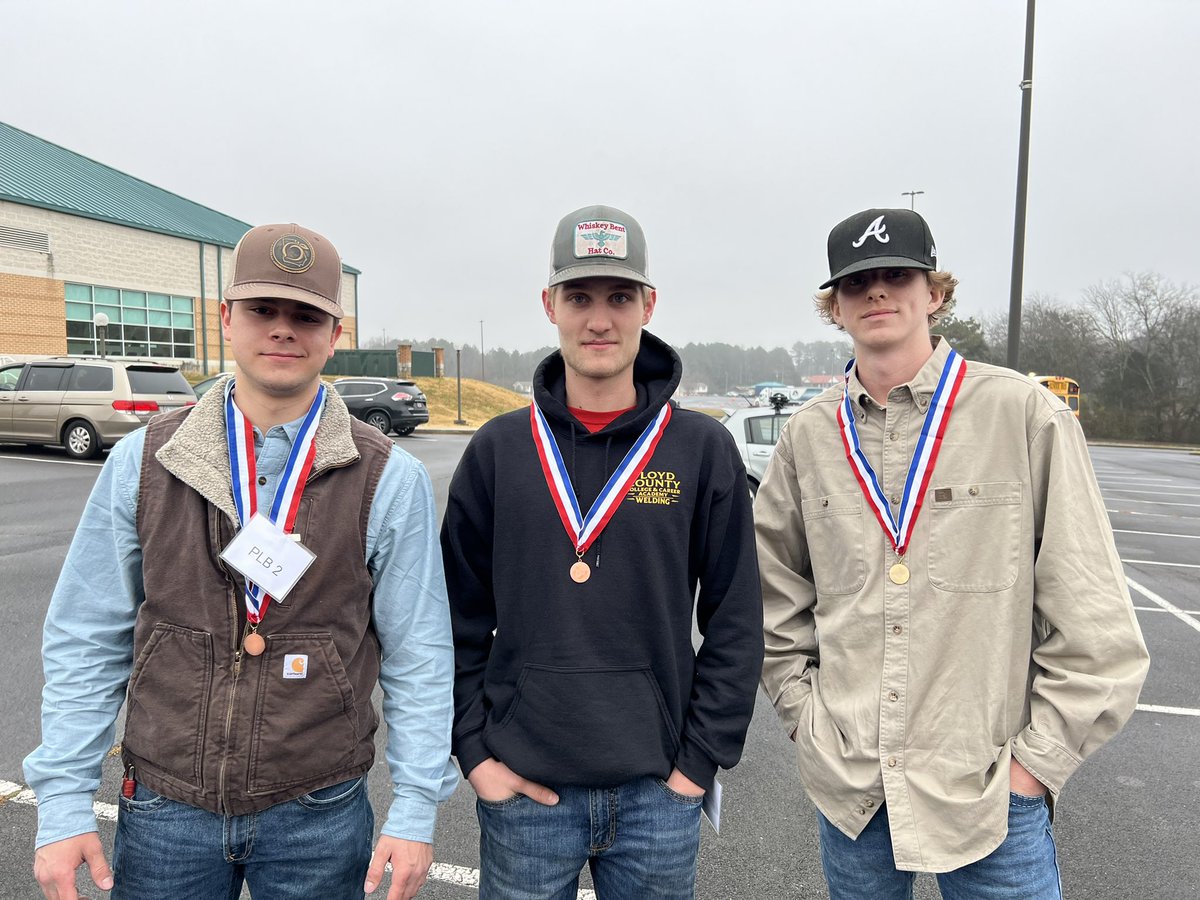 Gretchen Brock (@gbrock70) on Twitter photo It was a great day at <a href="/SkillsUSAGA/">SkillsUSA Georgia</a> region competition! Congratulations to Wyatt Hightower- 3rd place electrical, Brandon Forman- 3rd place welding, and Evan Shinholster- 1st place carpentry! State competition here we come!! <a href="/FloydCCA/">Floyd County CCA</a> <a href="/FloydCoSchools/">Floyd County Schools</a> It was a great day at <a href="/SkillsUSAGA/">SkillsUSA Georgia</a> region competition! Congratulations to Wyatt Hightower- 3rd place electrical, Brandon Forman- 3rd place welding, and Evan Shinholster- 1st place carpentry! State competition here we come!! <a href="/FloydCCA/">Floyd County CCA</a> <a href="/FloydCoSchools/">Floyd County Schools</a>
