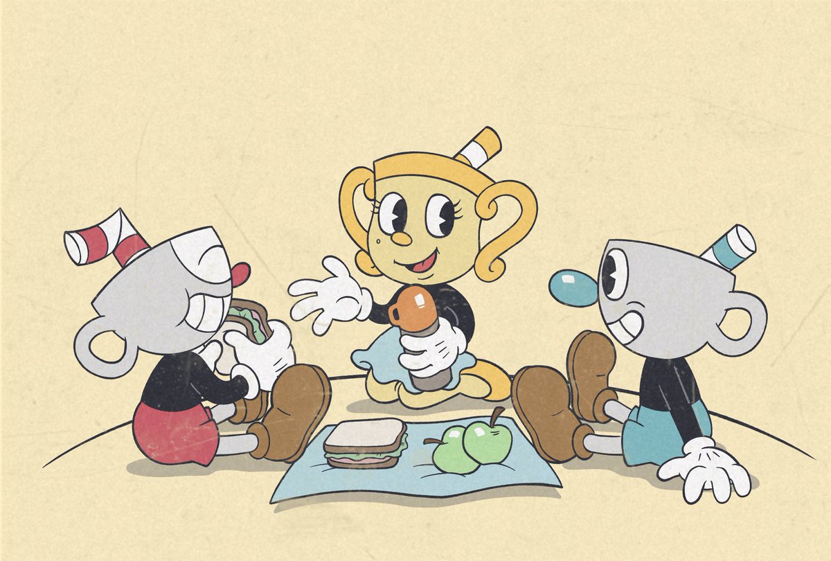 lorndasha's tweet photo. u know i had to draw this cause of the cuphead dlc… https://t.co/mkWExmroml