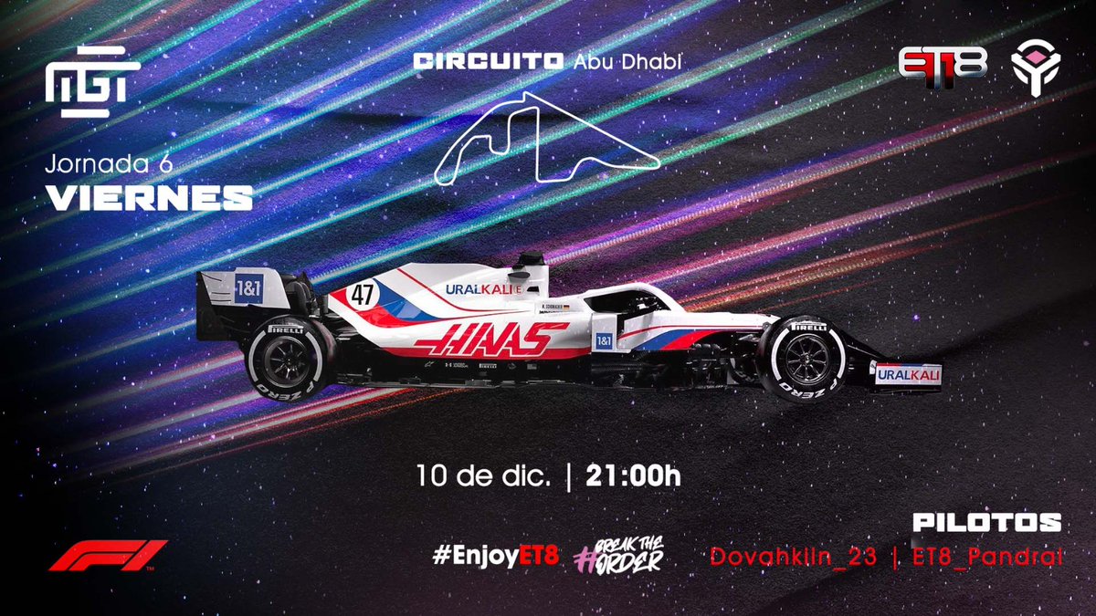 En 15 minutos empezará la última ronda de la #SF1 de <a href="/MundoGT/">MundoGT</a> y la 9a carrera de <a href="/PremierSimGL/">PSGL</a>. Nos representarán el dúo pacense @Dovahkiin_23_ y <a href="/ET8_Pandrai/">Pablo Ruiz</a> en SF1 y <a href="/ET8_Gustav/">Gustav Vingborg</a> y @javif1_oficial en PSGL.