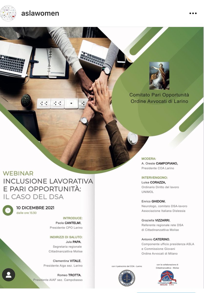 ASLAWomen's tweet image. Inclusione lavorativa e pari opportunità: il caso del DSA.