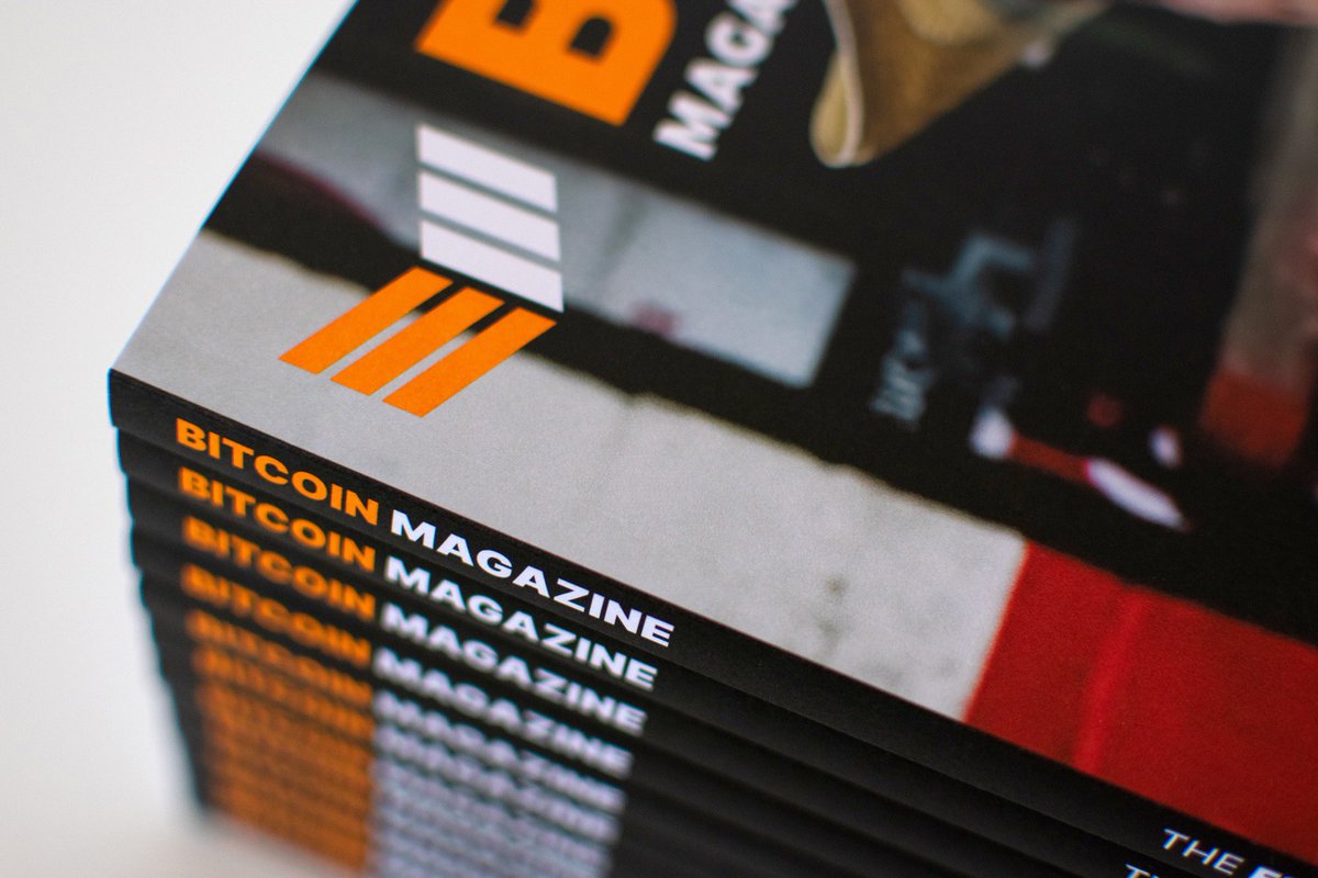 BitcoinMagazine's tweet photo. Own a piece of #Bitcoin history with our print magazines!

Subscribers get 4 issues/year delivered right to their front doors 🚪

Save on your annual subscription with coupon code "BRRR" 👇https://t.co/acr7Bg8u9C https://t.co/4jRaPH3u60
