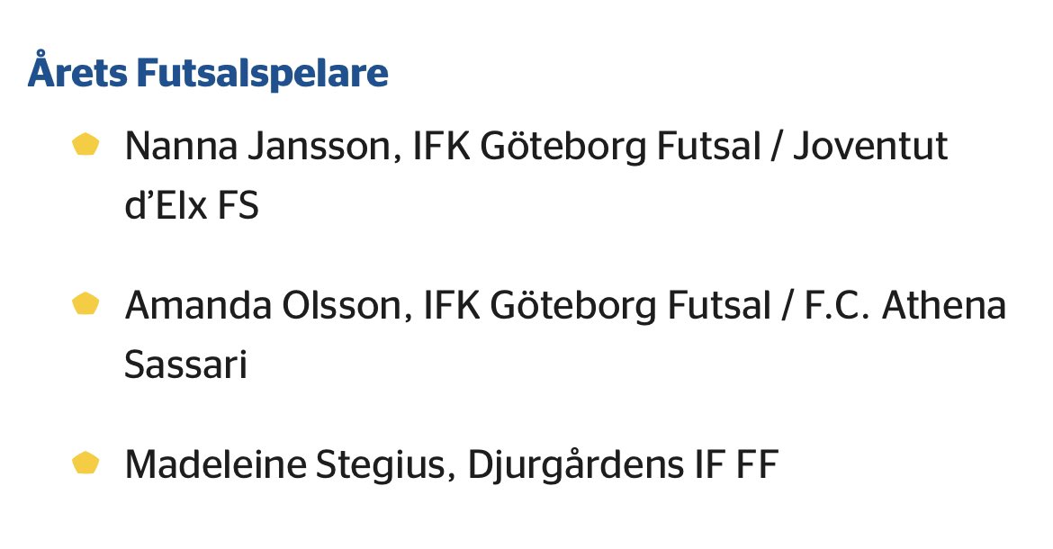 NIngernolste's tweet photo. Amanda Olsson fd Holmalundspelare bland nomineringarna till Fotbollsåret 2021 https://t.co/kI8MUw2G2C